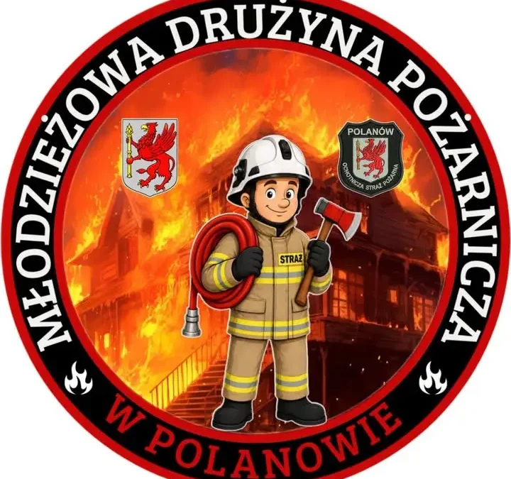 Młodzież z OSP Polanów i MOW ćwiczyła podczas zbiórki w ramach projektu 'Młodzież Zapobiega’