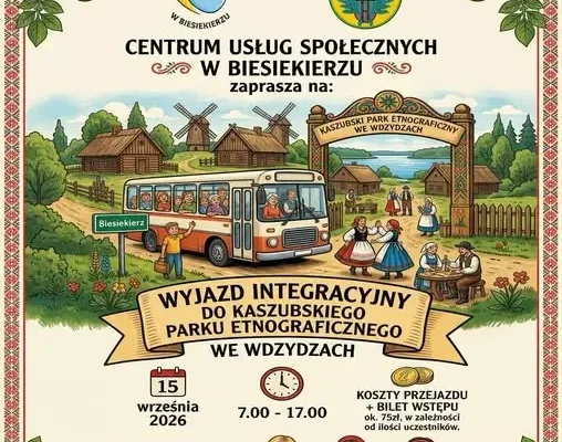 Seniorzy z gminy pojadą do Wdzydz – zapisy trwają