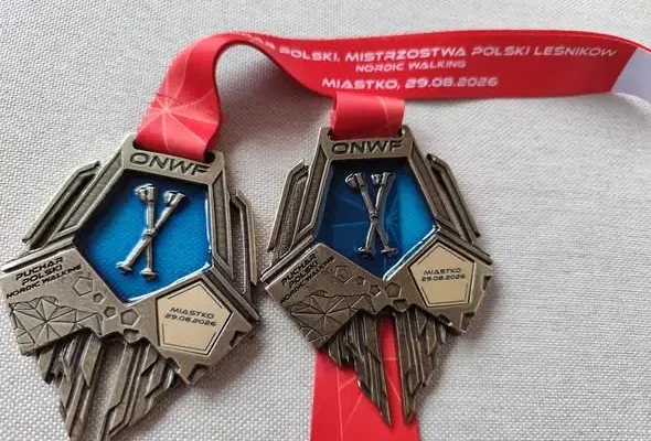 Sukces pracowników Nadleśnictwa Polanów na Mistrzostwach Polski Leśników w Nordic Walking