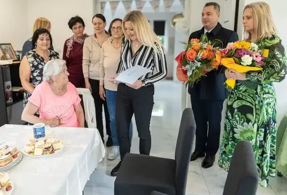 Pani Regina Sudak z Koszalina świętowała setne urodziny