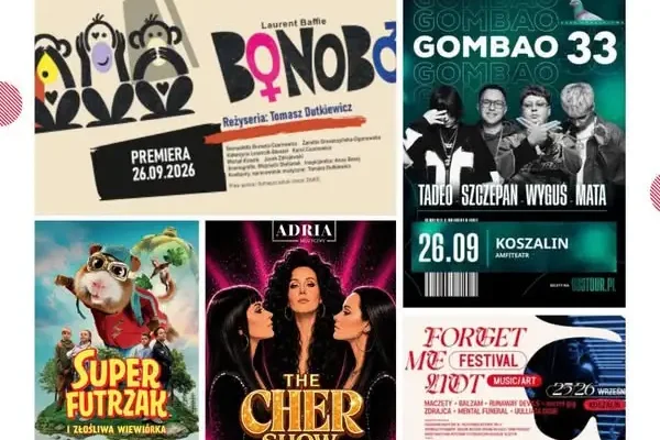 Sobota w Koszalinie pełna atrakcji – giełda, warsztaty, koncerty i teatr