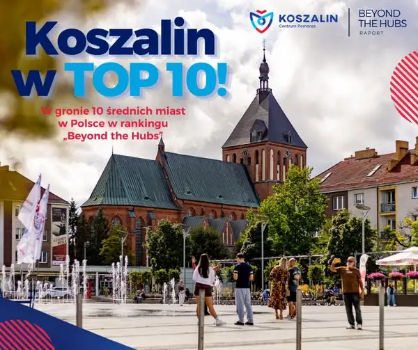 Koszalin w raporcie „Beyond the Hubs” – miasto z potencjałem biznesowym i logistycznym