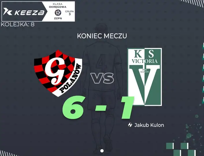 Klęska na wyjeździe: MKS Gryf Polanów rozgromił rywala 6:1