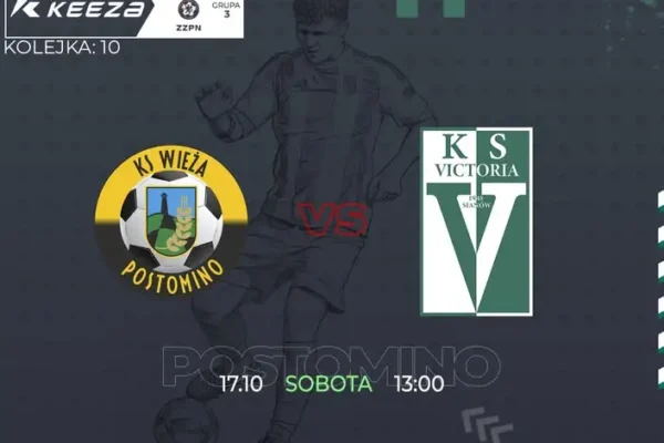 Victoria Sianów zagra w Postominie. Kluczowy mecz w 10. kolejce