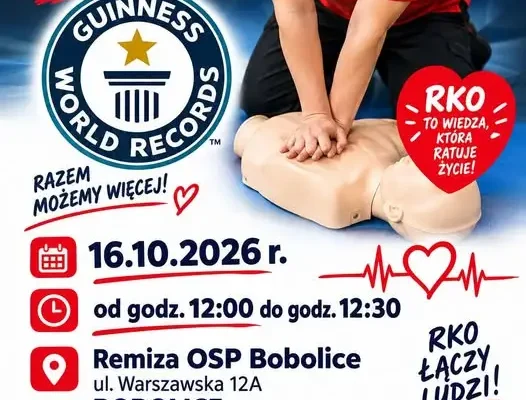 Bobolice: rekord w pierwszej pomocy już 16 października