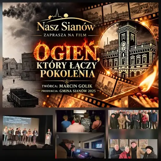 Fabryka Zapałek w Sianowie na filmie. Marcin Golik zaprasza na seans