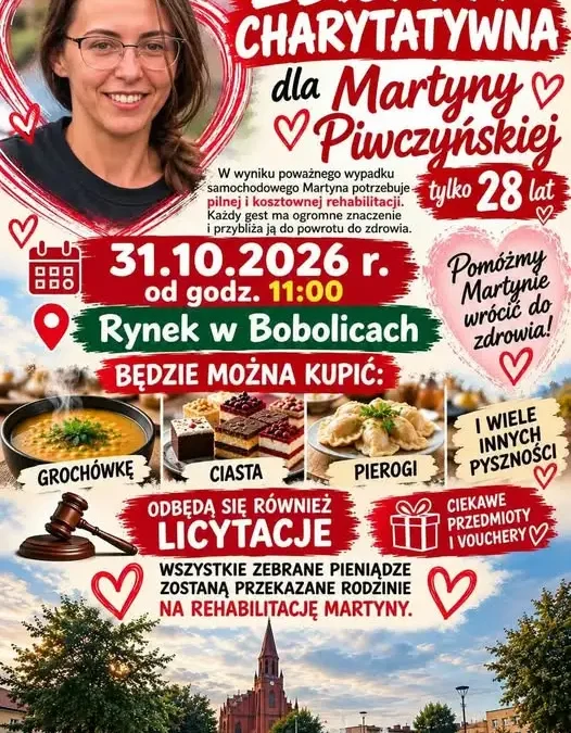 Charytatywny festyn w Bobolicach dla Martyny Piwczyńskiej
