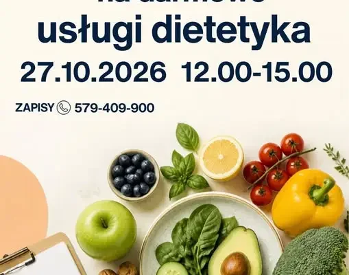 Darmowe porady dietetyka w gminie Biesiekierz – 27 października